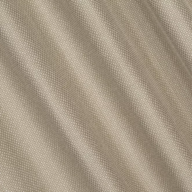 M201/11 Zasłona szyta na taśmie 5 cm beżowa z strukturalnej tkaniny o naturalnym splocie