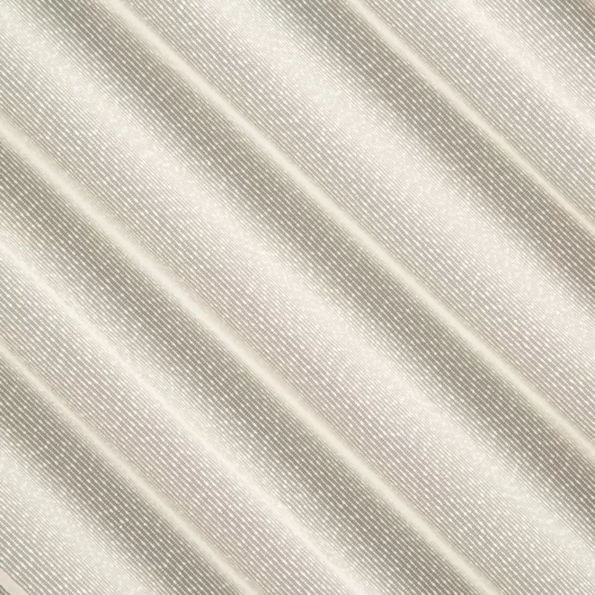 R218/2 Firana szyta na taśmie 5 cm kremowa z miękkiej matowej tkaniny o strukturze siatki, wykończona obciążnikiem