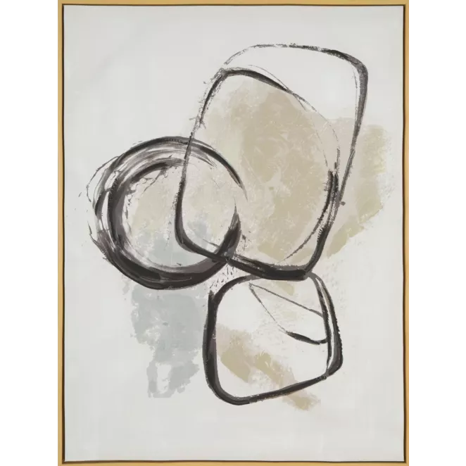 Obraz FIGURES ręcznie malowany na płótnie abstrakcyjny