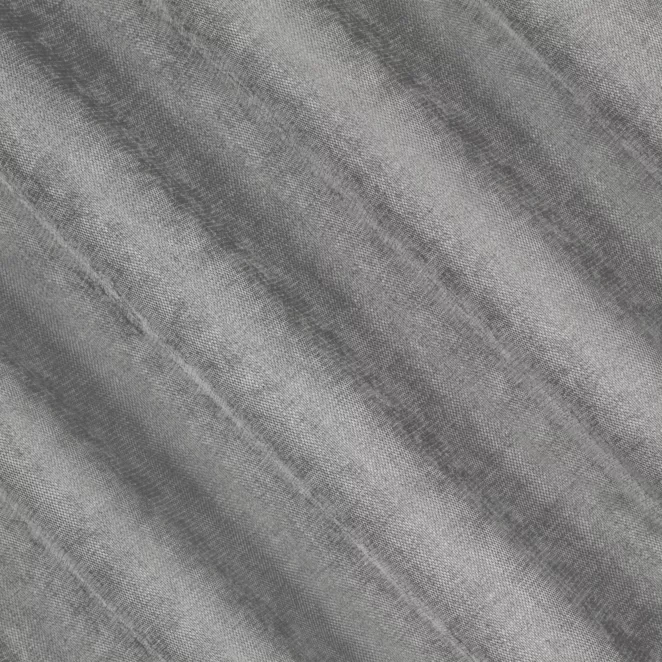 E34/27 Zasłona szyta na taśmie 5 cm stalowa z miękkiej w dotyku tkaniny szenilowej