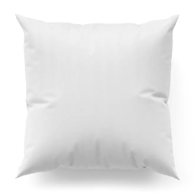 Poszewka na wymiar kremowa z tkaniny strukturalnej z delikatnym połyskiem