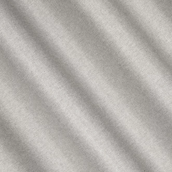 R215/5 Zasłona szyta na taśmie 5 cm srebrna z tkaniny typu dimout o średnim stopniu zaciemnienia