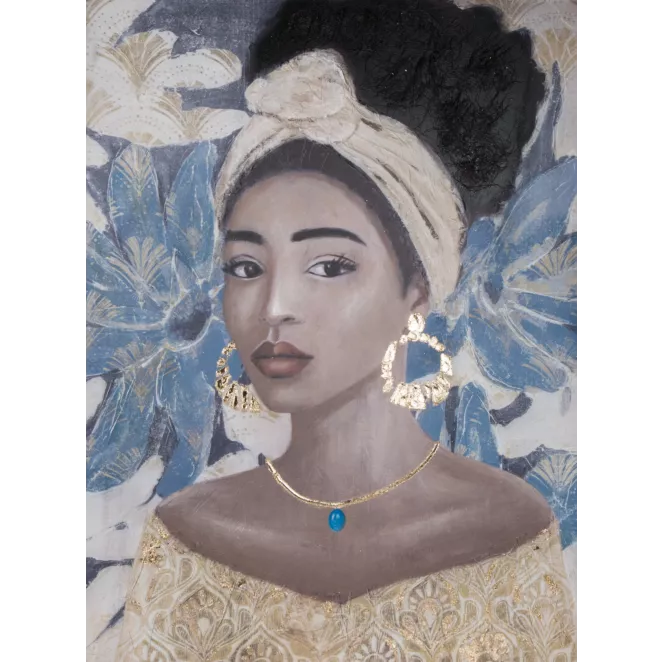 Obraz GODDESS 2 portret kobiety ręcznie malowany na płótnie