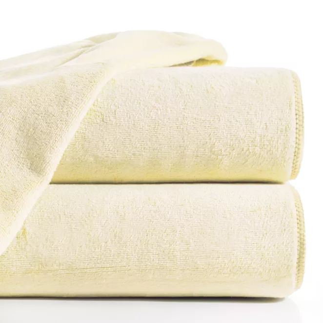 Ręcznik szybkoschnący 70x140 cm z mikrofibry kolor kremowy sportowy, 380g/m2 AMY