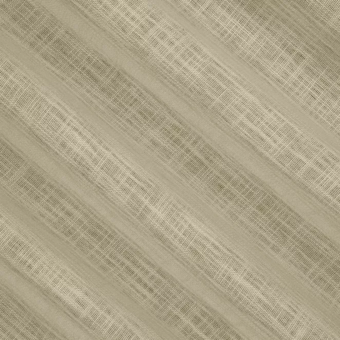 L173/4 Zasłona szyta na taśmie 5 cm ciemnokremowa o naturalnym, luźnym splocie w stylu eko