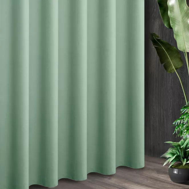 Tkanina zasłonowa ADORE gładka i miękka w dotyku o welurowej strukturze