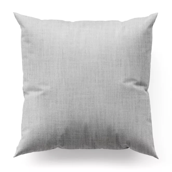 Poszewka szyta jasnosrebrno srebrzysta z tkaniny o luźnym splocie, z połyskliwym nadrukiem w stylu glamour Italissima Eva Minge