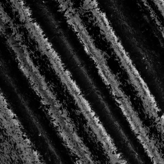 M188/3 Zasłona szyta na taśmie 5 cm czarna z miękkiej tkaniny welwetowej z efektem kreszowania