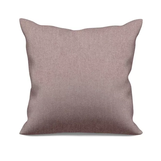 Poszewka szyta wrzosowa miękka, szenilowa tkanina o wyraźnym splocie i delikatnym połysku