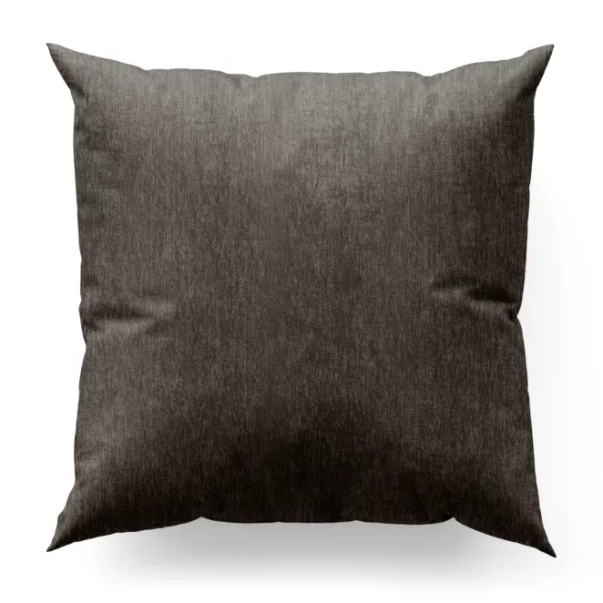 Poszewka na wymiar beżowa z tkaniny o szenilowej strukturze