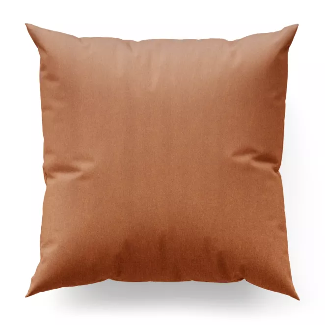 Poszewka na wymiar miedziana z tkaniny strukturalnej z delikatnym połyskiem