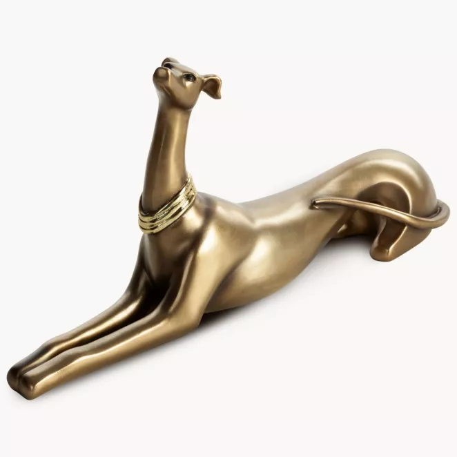 Figurka dekoracyjna DOG w kształcie psa, półmatowa