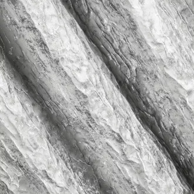 R149/2 Zasłona szyta na taśmie 5 cm JAMIL srebrna z tkaniny o nieregularnym wypukłym wzorze i lekkim połyskiem