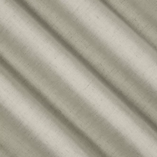 R212/3 Zasłona szyta na taśmie 5 cm naturalna z tkaniny blackout zaciemniającej w 100% o naturalnej strukturze