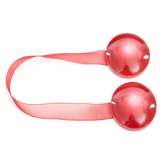 Upinacz dekoracyjny do firan i zasłon z magnesem