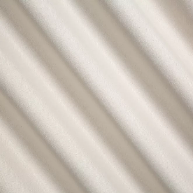 L180/15 Zasłona szyta na taśmie 5 cm naturalna z tkaniny zaciemniającej typu dimout o naturalnym splocie, z efektem melanżu