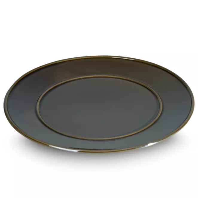 Talerz ceramiczny SIMONA z perłowym połyskiem