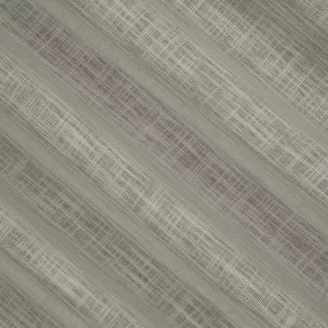 E41/1 Zasłona szyta na taśmie 5 cm szara o naturalnym, luźnym splocie w stylu eko