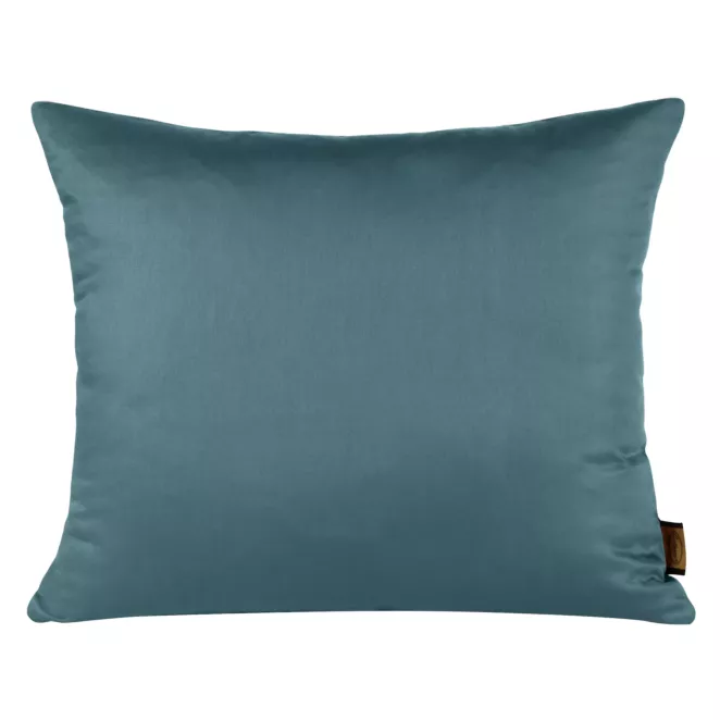 Poszewka na poduszkę 50x70 cm z satyny bawełnianej niebieska NOVA