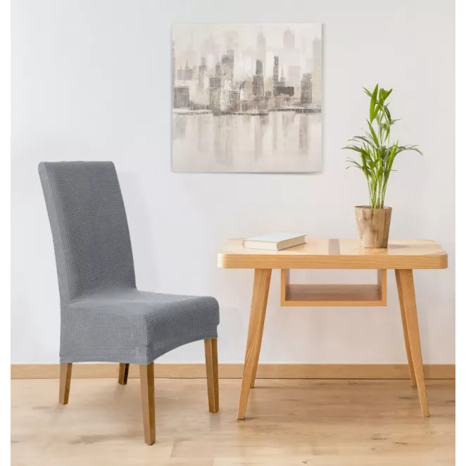 DESIGN 91 Pokrowiec na krzesło o strukturze kratki nie wchłaniający wilgoci