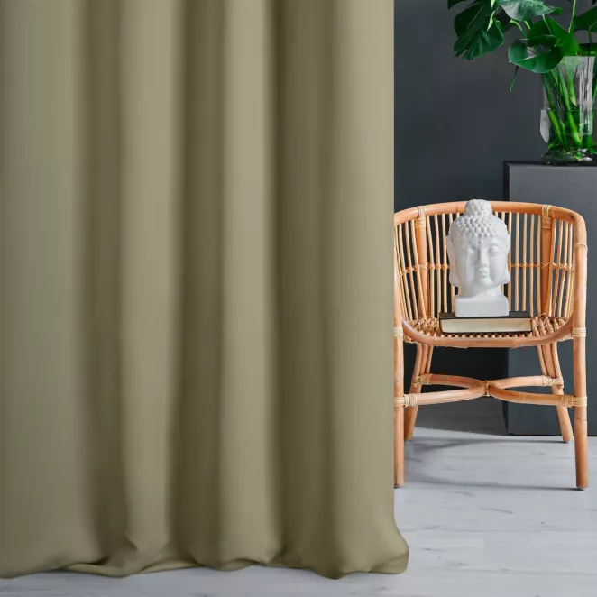 Tkanina zasłonowa zaciemniająca typu blackout, półmatowa