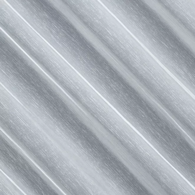 R198/6 Firana szyta na taśmie 5 cm biała z tkaniny typu ADEN z efektem deszczyku, zdobiona haftem łańcuszkowym u dołu tkaniny Pierre Cardin