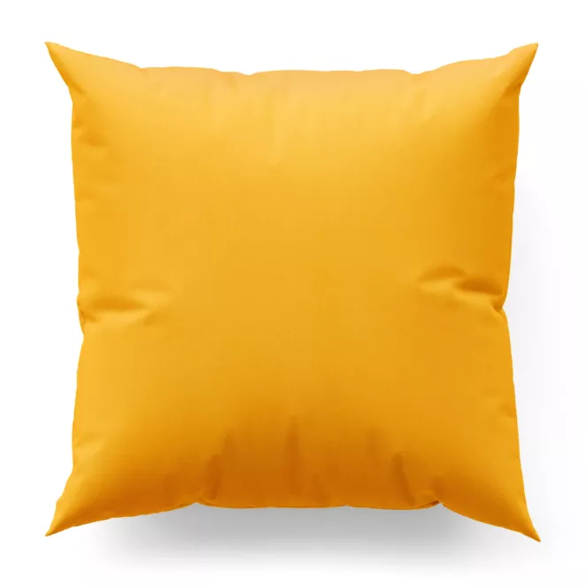 Poszewka szyta ENYA musztardowa z miękkiej półmatowej tkaniny welwetowej