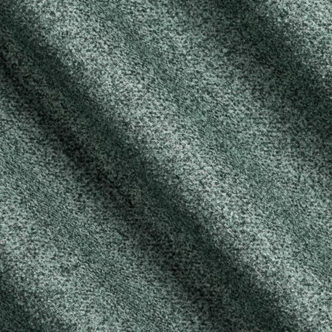 M199/6 Zasłona szyta na taśmie 5 cm miętowa z tkaniny bukla z efektem melanżu