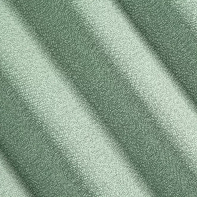 R226/17 Zasłona szyta na taśmie 5 cm szałwiowa z tkaniny o naturalnym splocie z efektem melanżu