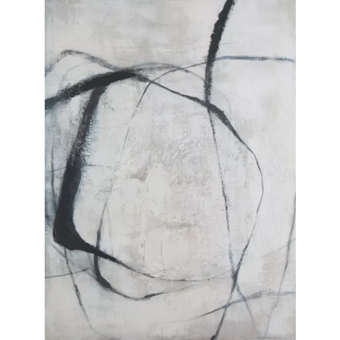 Abstrakcyjny obraz ręcznie malowany na płótnie