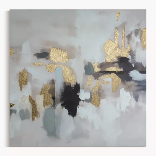 Abstrakcyjny obraz ręcznie malowany na płótnie