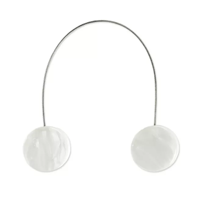 Zestaw 2 sztuk upinaczy do zasłon dekoracyjnych z magnesem