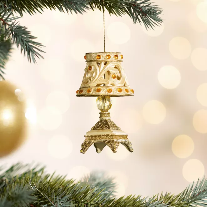 Ozdoba ceramiczna LAMPKA