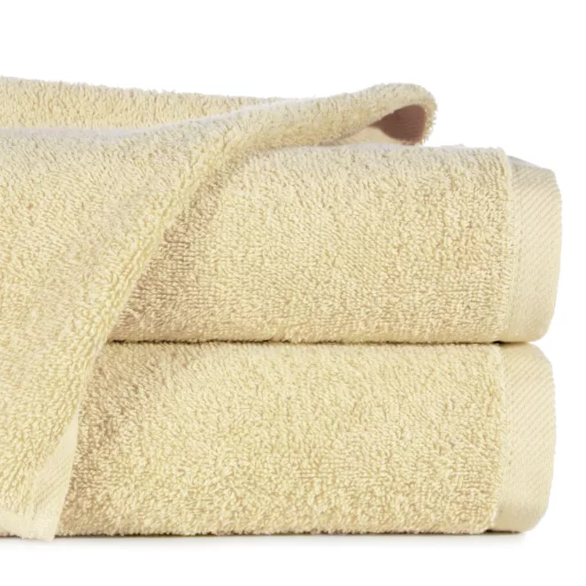 Ręcznik do rąk 30x50 cm bawełniany kolor beżowy 500 g/m2 GŁADKI 2