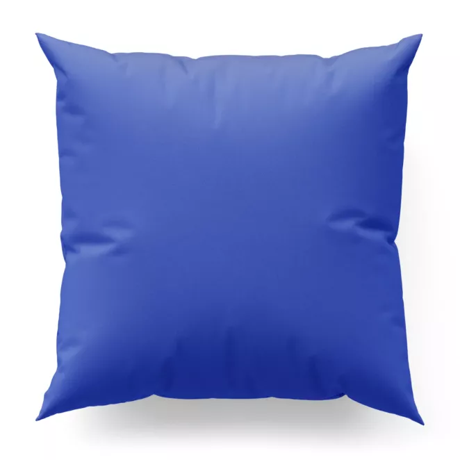 Poszewka szyta niebieska z tkaniny trudnopalnej, zaciemniającej, typu blackout