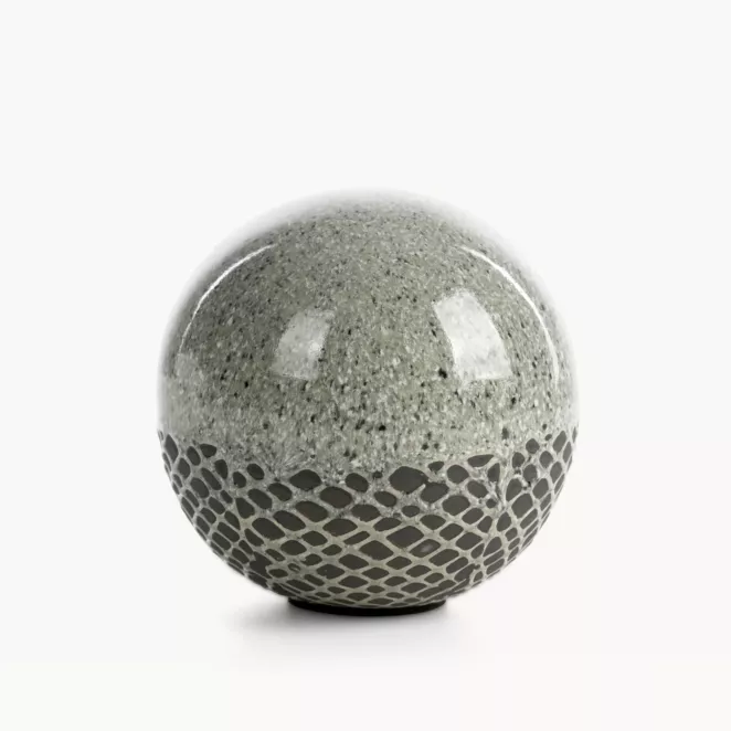 Kula dekoracyjna stalowa w nowoczesnej stylistyce średnica 11x11 cm NORI