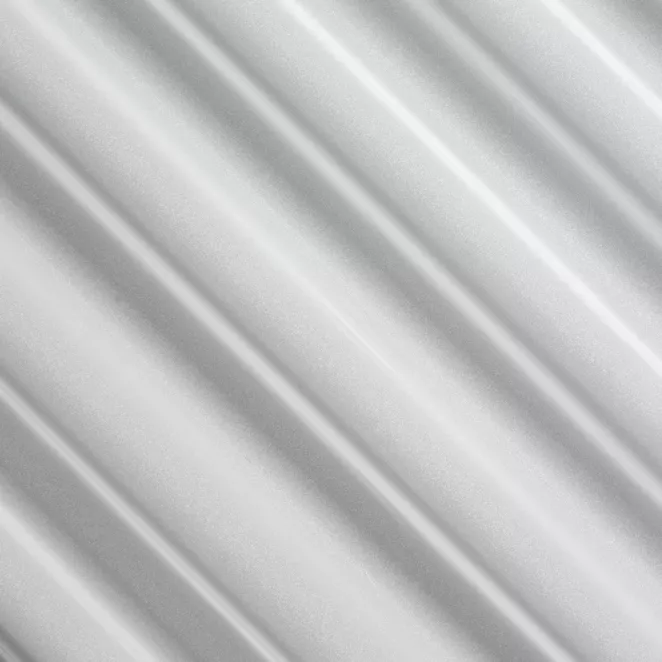 E117/3 Firana szyta na taśmie 5 cm biała z matowej markizety, wykończonej obciążnikiem