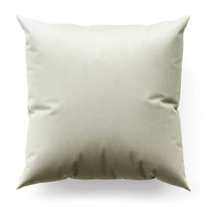 Poszewka szyta CANDY kremowa z tkaniny z strukturalnym spolotem