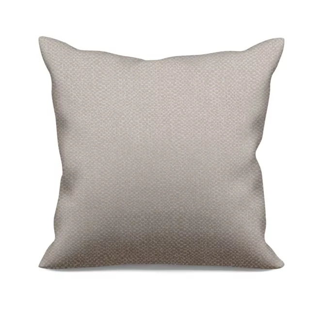 Poszewka szyta pudrowo różowo różowa z miękkiej tkaniny z efektem melanżu