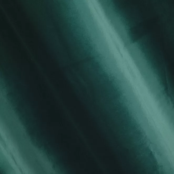 R141/8 Zasłona szyta na taśmie 5 cm GEMMA ciemnozielona ze szlachetnej grubej tkaniny welwetowej o gramaturze 400g/m2