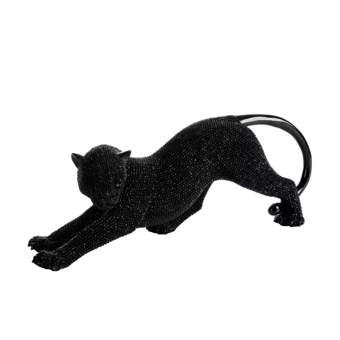 KOT - figurka dekoracyjna ELDO o drobnym strukturalnym wzorze