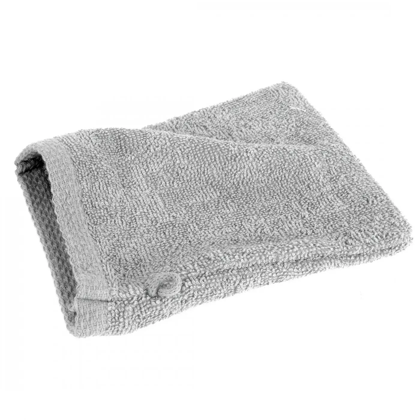 Myjka do kąpieli 16x21 cm bawełniana kolor srebrny 400 g/m2 GŁADKI 1
