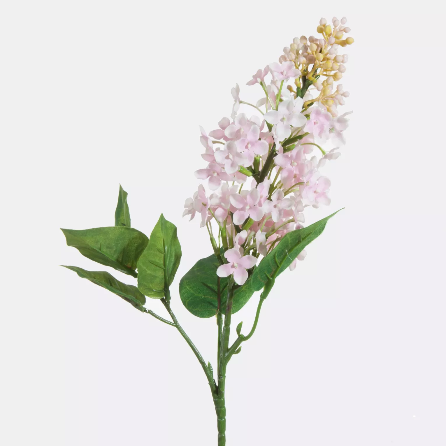 Kwiat sztuczny bez różowo, zielony 63 cm