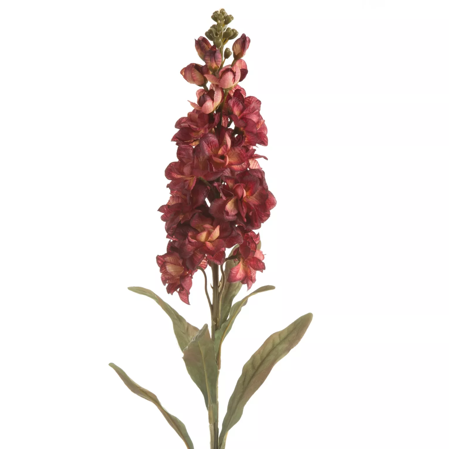 Kwiat sztuczny ostróżka bordowa 80 cm