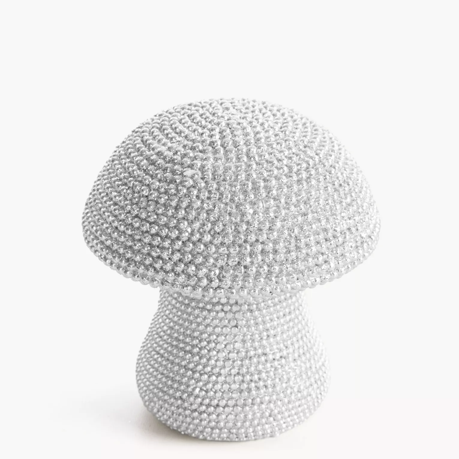 Figurka srebrna grzybek  o drobnym strukturalnym wzorze średnica 8x9 cm  ELDO