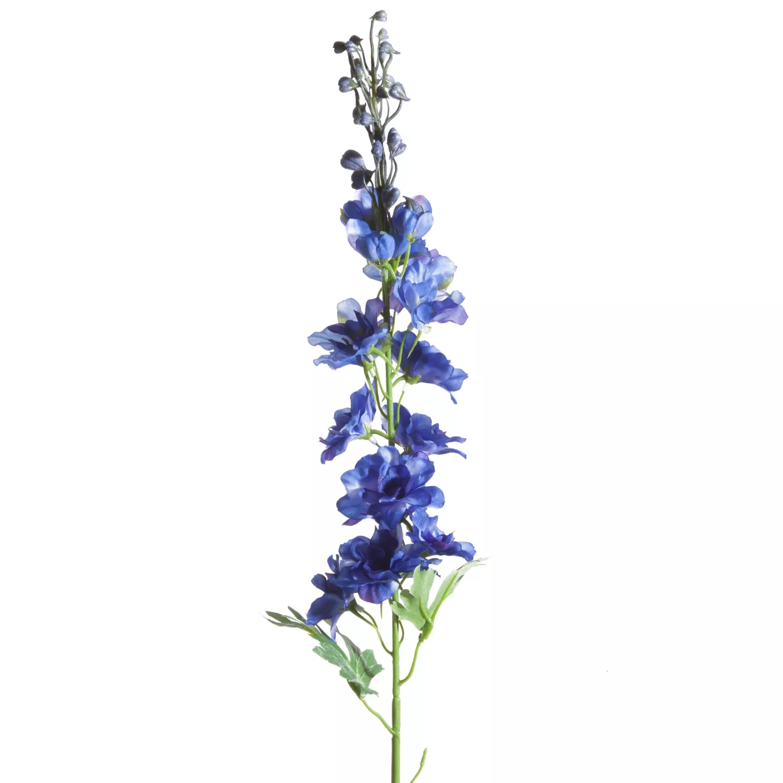 Kwiat sztuczny ciemnoniebieski 80 cm