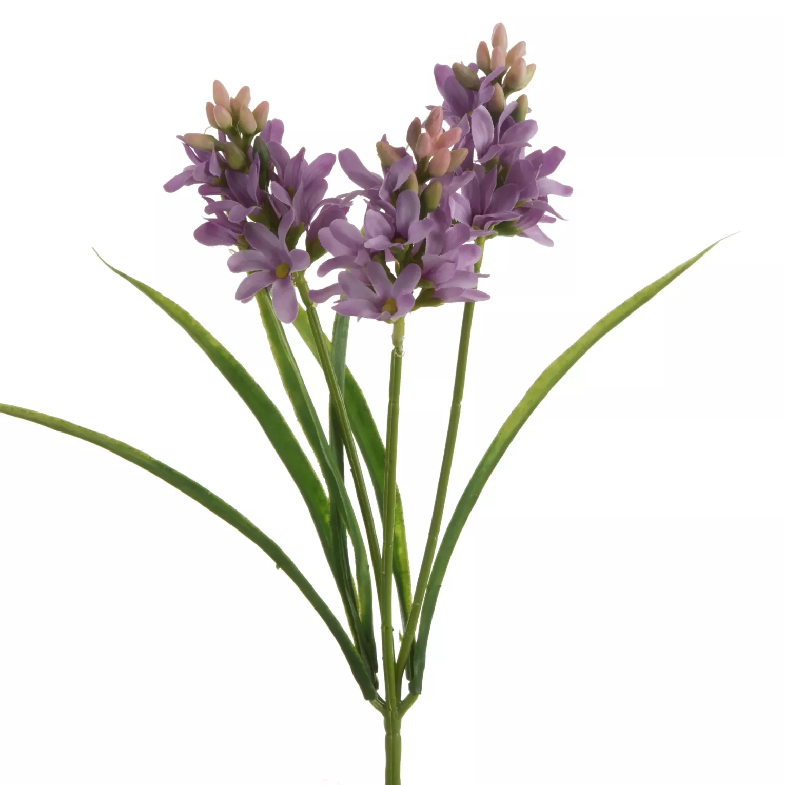Kwiat sztuczny hiacynt jasnofioletowy 32 cm