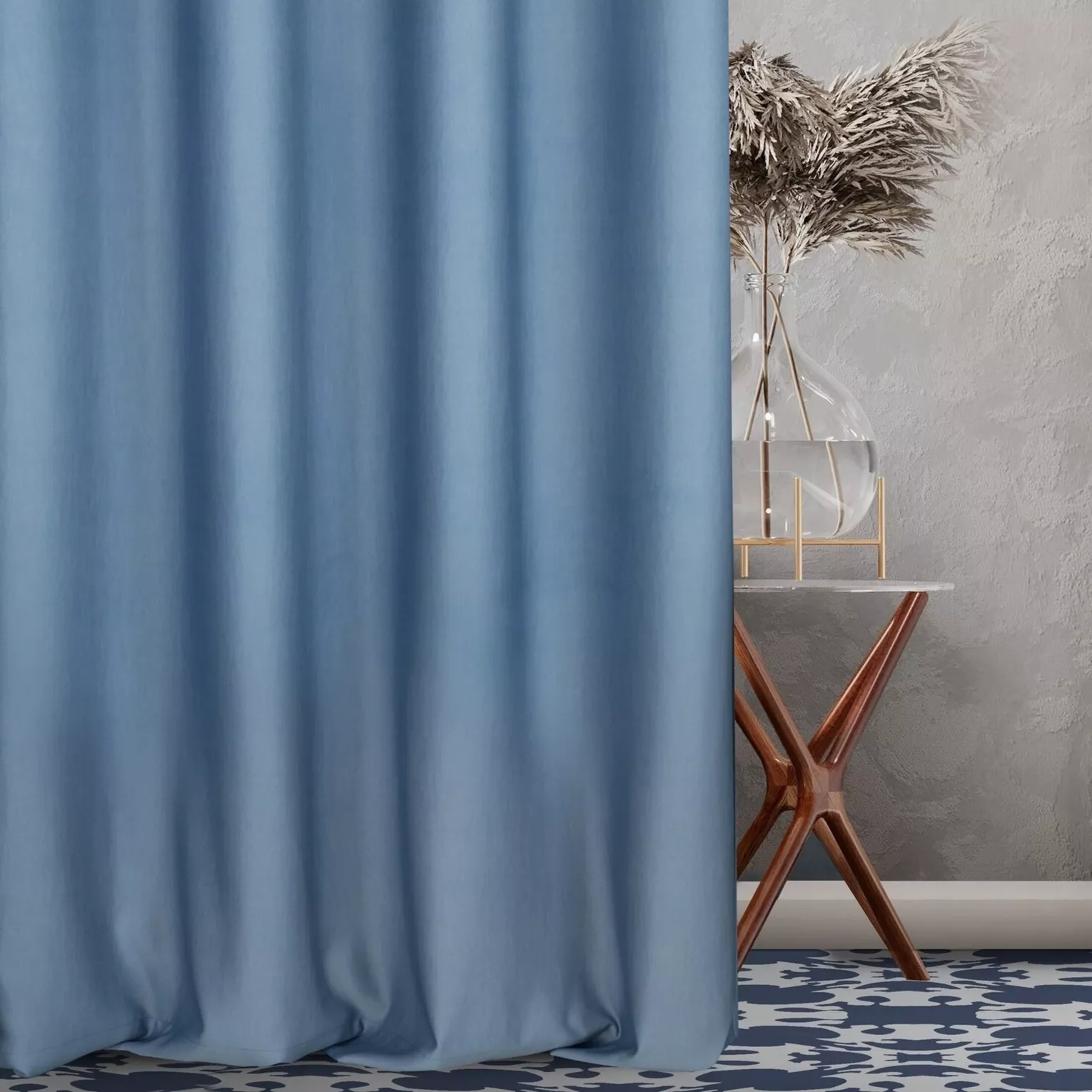 TERRA COLLECTION Zasłona PALERMO z dwustronnej tkaniny z efektem melanżu