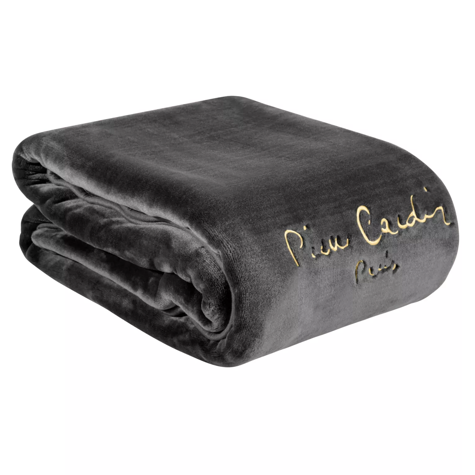 PIERRE CARDIN koc akrylowy CLARA z haftowanym logo