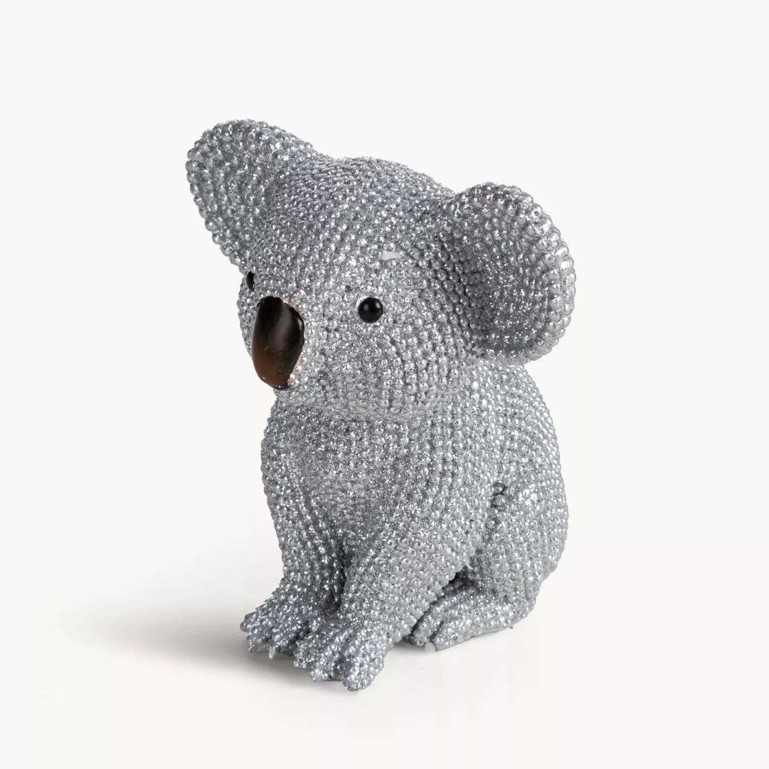 Figurka srebrna Koala o drobnym strukturalnym wzorze ELDO 1